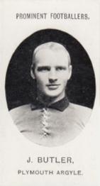 1908 Taddy & Co. Prominent Footballers, Series 2 #NNO Jack Butler Front