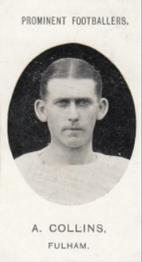 1908 Taddy & Co. Prominent Footballers, Series 2 #NNO Arthur Collins Front