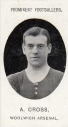 1908 Taddy & Co. Prominent Footballers, Series 2 #NNO Archie Cross Front