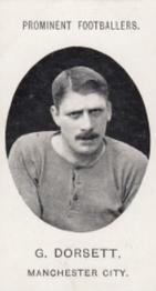 1908 Taddy & Co. Prominent Footballers, Series 2 #NNO George Dorsett Front