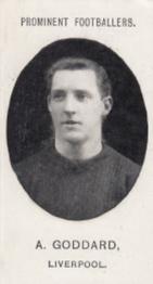 1908 Taddy & Co. Prominent Footballers, Series 2 #NNO Arthur Goddard Front