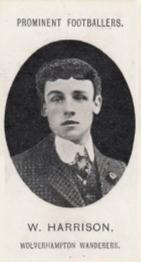 1908 Taddy & Co. Prominent Footballers, Series 2 #NNO Billy Harrison Front