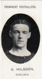 1908 Taddy & Co. Prominent Footballers, Series 2 #NNO George Hilsdon Front