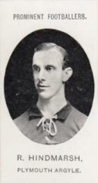 1908 Taddy & Co. Prominent Footballers, Series 2 #NNO Jimmy Hindmarsh Front