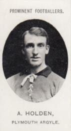 1908 Taddy & Co. Prominent Footballers, Series 2 #NNO Arthur Holden Front