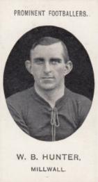 1908 Taddy & Co. Prominent Footballers, Series 2 #NNO Billy Hunter Front