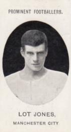 1908 Taddy & Co. Prominent Footballers, Series 2 #NNO Lot Jones Front