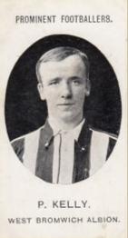 1908 Taddy & Co. Prominent Footballers, Series 2 #NNO P. Kelly Front