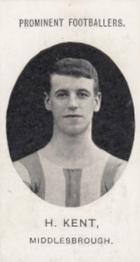 1908 Taddy & Co. Prominent Footballers, Series 2 #NNO Harry Kent Front