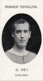 1908 Taddy & Co. Prominent Footballers, Series 2 #NNO George Key Front