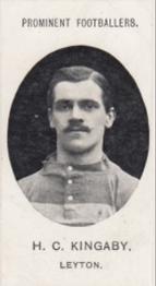 1908 Taddy & Co. Prominent Footballers, Series 2 #NNO Bert Kingaby Front