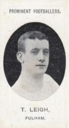 1908 Taddy & Co. Prominent Footballers, Series 2 #NNO Thomas Leigh Front