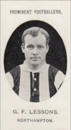 1908 Taddy & Co. Prominent Footballers, Series 2 #NNO Fred Lessons Front