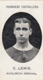 1908 Taddy & Co. Prominent Footballers, Series 2 #NNO Charles Henry Lewis Front