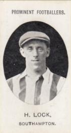 1908 Taddy & Co. Prominent Footballers, Series 2 #NNO Herbert Lock Front