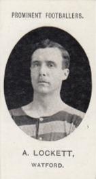 1908 Taddy & Co. Prominent Footballers, Series 2 #NNO Arthur Lockett Front