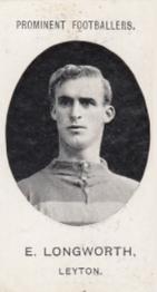 1908 Taddy & Co. Prominent Footballers, Series 2 #NNO Ephraim Longworth Front