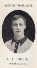 1908 Taddy & Co. Prominent Footballers, Series 2 #NNO Lionel Louch Front