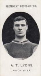1908 Taddy & Co. Prominent Footballers, Series 2 #NNO Tom Lyons Front