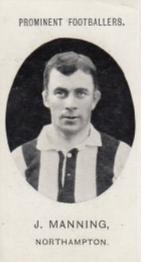 1908 Taddy & Co. Prominent Footballers, Series 2 #NNO Jock Manning Front