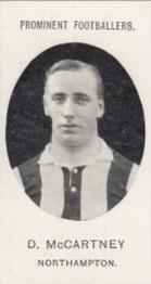 1908 Taddy & Co. Prominent Footballers, Series 2 #NNO Dave McCartney Front