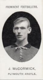 1908 Taddy & Co. Prominent Footballers, Series 2 #NNO Jimmy McCormick Front