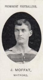 1908 Taddy & Co. Prominent Footballers, Series 2 #NNO Joe Moffat Front