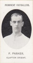 1908 Taddy & Co. Prominent Footballers, Series 2 #NNO Fred Parker Front