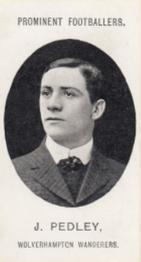 1908 Taddy & Co. Prominent Footballers, Series 2 #NNO Jack Pedley Front