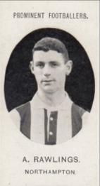 1908 Taddy & Co. Prominent Footballers, Series 2 #NNO Archibald Rawlings Front