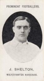 1908 Taddy & Co. Prominent Footballers, Series 2 #NNO Jack Shelton Front