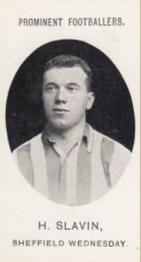 1908 Taddy & Co. Prominent Footballers, Series 2 #NNO Hugh Slavin Front