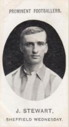 1908 Taddy & Co. Prominent Footballers, Series 2 #NNO Jimmy Stewart Front