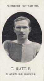 1908 Taddy & Co. Prominent Footballers, Series 2 #NNO Tommy Suttie Front