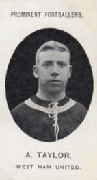 1908 Taddy & Co. Prominent Footballers, Series 2 #NNO Archie Taylor Front