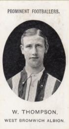 1908 Taddy & Co. Prominent Footballers, Series 2 #NNO Billy Thompson Front