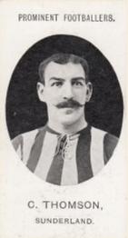 1908 Taddy & Co. Prominent Footballers, Series 2 #NNO Charlie Thomson Front