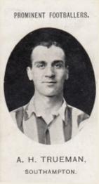 1908 Taddy & Co. Prominent Footballers, Series 2 #NNO Albert Trueman Front