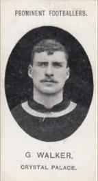 1908 Taddy & Co. Prominent Footballers, Series 2 #NNO George Walker Front