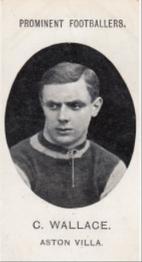 1908 Taddy & Co. Prominent Footballers, Series 2 #NNO Charlie Wallace Front