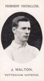 1908 Taddy & Co. Prominent Footballers, Series 2 #NNO Joe Walton Front