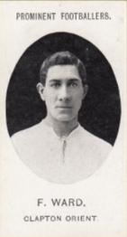 1908 Taddy & Co. Prominent Footballers, Series 2 #NNO Felix Ward Front