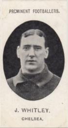 1908 Taddy & Co. Prominent Footballers, Series 2 #NNO Jack Whitley Front