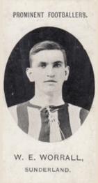 1908 Taddy & Co. Prominent Footballers, Series 2 #NNO Bill Worrall Front