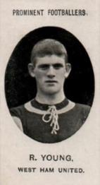 1908 Taddy & Co. Prominent Footballers, Series 2 #NNO Robert Young Front
