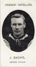 1907 Taddy & Co. Prominent Footballers, Series 1 #NNO Joe Bache Front