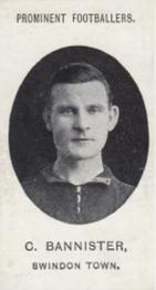 1907 Taddy & Co. Prominent Footballers, Series 1 #NNO Charlie Bannister Front