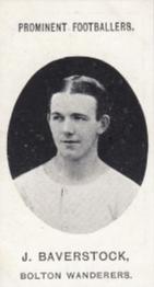 1907 Taddy & Co. Prominent Footballers, Series 1 #NNO Bert Baverstock Front