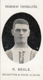 1907 Taddy & Co. Prominent Footballers, Series 1 #NNO Bobby Beale Front