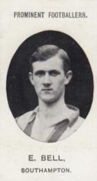 1907 Taddy & Co. Prominent Footballers, Series 1 #NNO Edward Bell Front